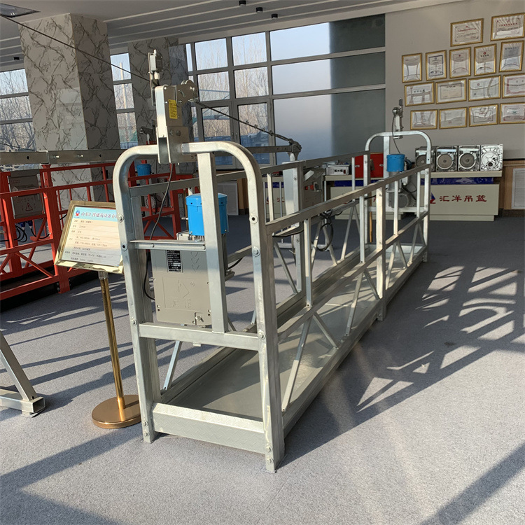 锦州100米高度电动吊篮   外墙粉刷建筑吊篮 ZLP630吊篮厂