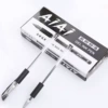 Black coloured pencils, pencil case, 12 pieces