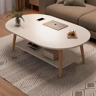 Coffee Table for Living Room, Small Apartment Sofa Tea Table, Side Table, Simple Rental Small Table, Minimalist Modern Tea Side Table