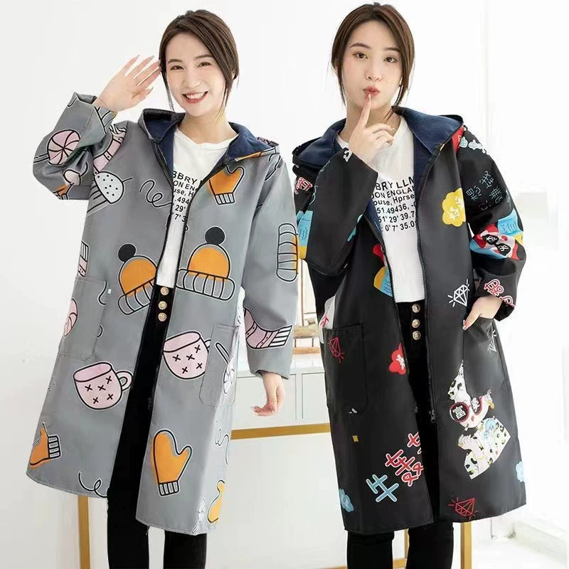 [Модернизированный водонепроницаемый и маслостойкий] Чехол для одежды Новая утолщенная водонепроницаемая и маслостойкая камуфляжная рабочая одежда с длинной молнией