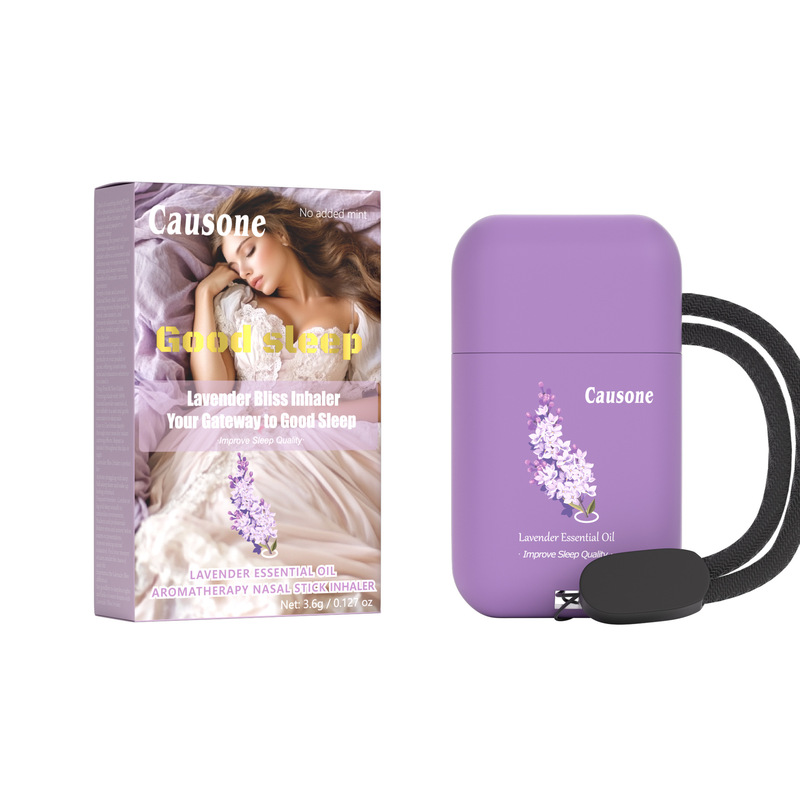【越境販売限定】CAUSONE ラベンダー精油 鼻づまり解消 気分転換 鼻吸入グッズ|undefined