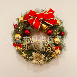 30-180cm Christmas Garland Can Be Matchinged with Bow Christmas Balls Christmas Decoration Bedroom Door Hanging Wall Hanging