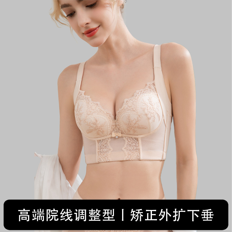 Beauty Salon Professional Adjustable Bra for Women with Small Breasts, Enhancing and Gathering Effect, Thin Cup Lace Bra Beauty Salon Professional Adjustable Bra for Women with Small Breasts, Enhancing and Gathering Effect, Thin Cup Lace Bra