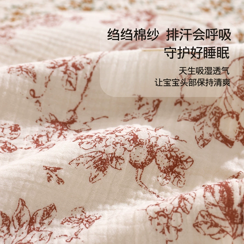 Children's summer gauze cotton breathable pillow for new born