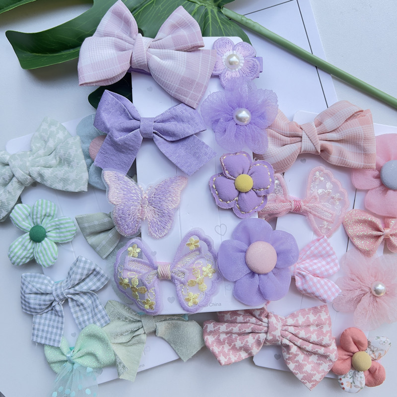 New Children's Cartoon Bow Hairpin Cute Female Baby Hairpin display picture 1