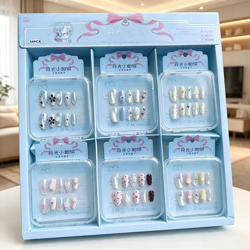 New Cat Eye Wearable Nails French Butterfly Knot Fake Nails Extended Length Ice Transparent Brightening Manicure Wholesale Wearable Nails New Cat Eye Wearable Nails French Butterfly Knot Fake Nails Extended Length Ice Transparent Brightening Manicure Wholesale Wearable Nails