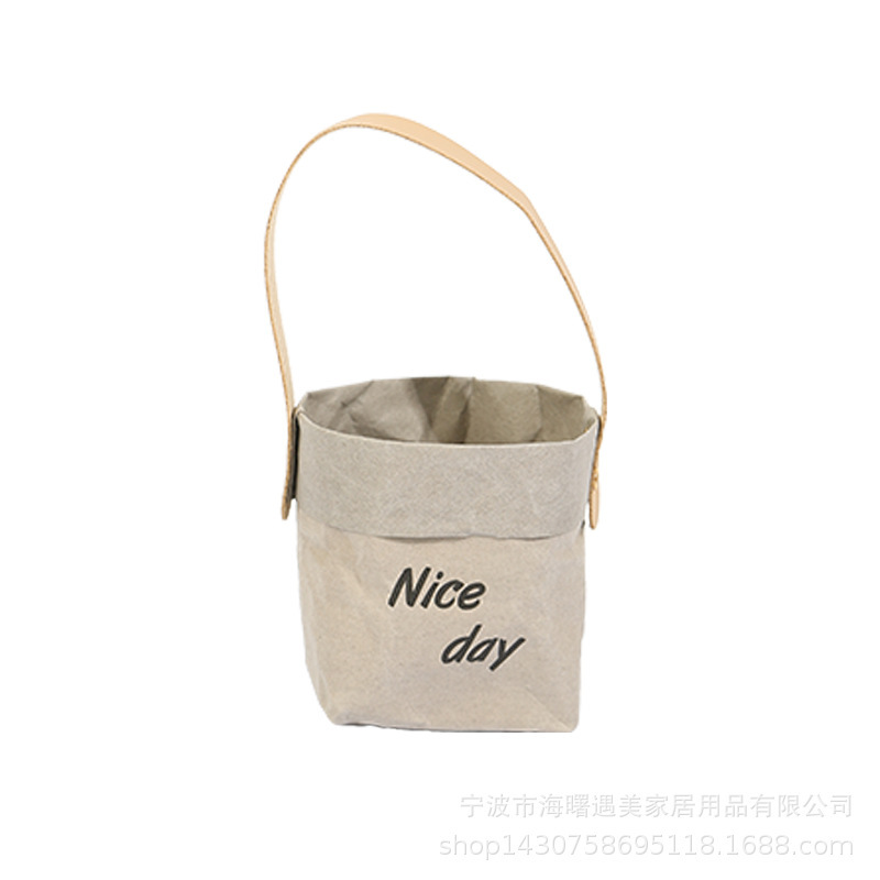 Красивый маленький набор стаканчиков из крафт-бумаги серого цвета слюды