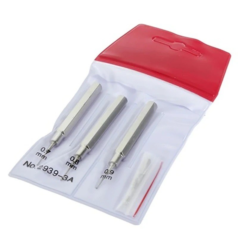 钟表工具 修表工具 3件套冲子 3只装冲子套装 0.7MM 0.8MM 0.9MM