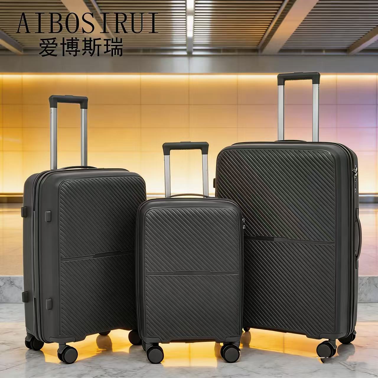 Procesamiento personalizado 20 24 28 pulgadas maletas de embarque maletas de viaje maletas de moda