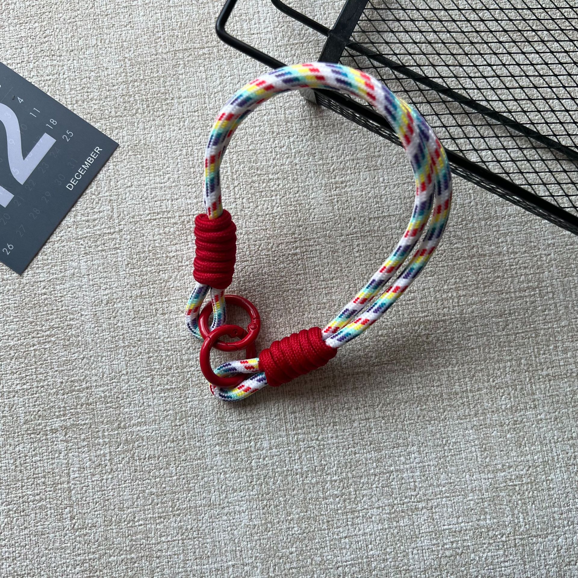 레인보우 더블 링