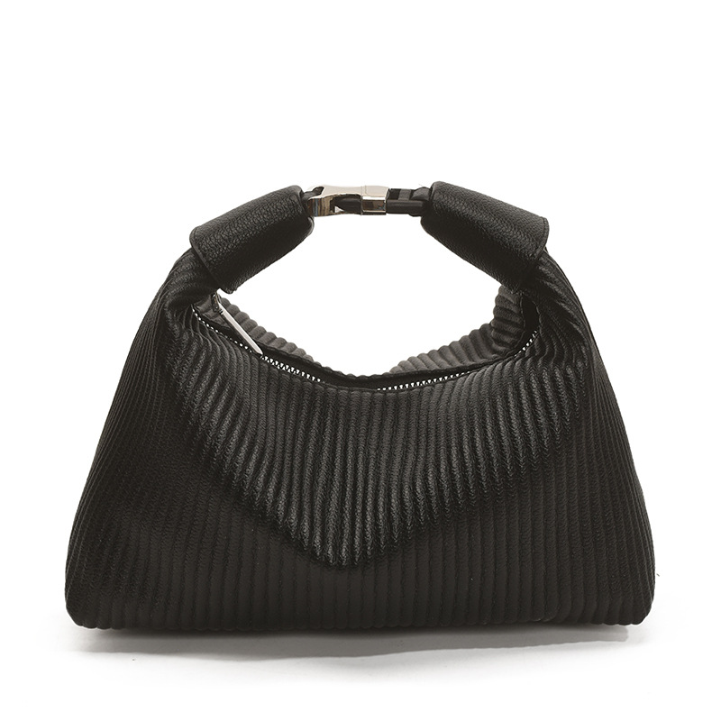 Bolso de moda coreano 2025 verano nuevo bolso femenino estilo ins bolso de hombro simple bolso de mensajero a rayas simple