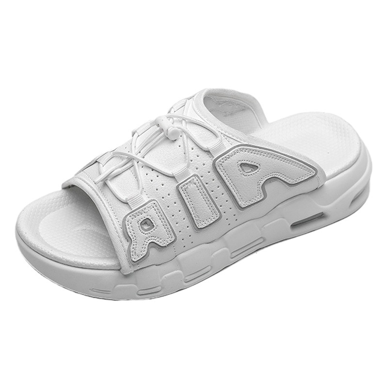 Cojín de aire para hombres Zapatillas de marca de moda Air grande verano desgaste al aire libre Internet celebridad antideslizante plataforma de deportes al aire libre aumento de sandalias de playa