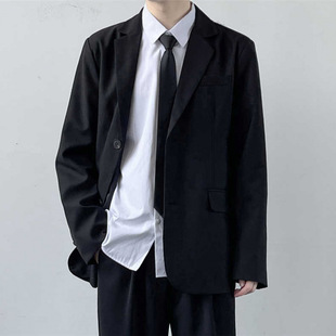 Dk Uniform Set Casual Suit Men's Suit Spring & Fall New Student Suit Men's and Women's Versatile Jk Class Uniform Jacket