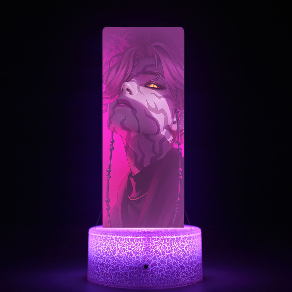 Caza de demonios transfronteriza K-POP grupo de mujeres perímetro cazadores intermedia impresión interior de control remoto luz de noche