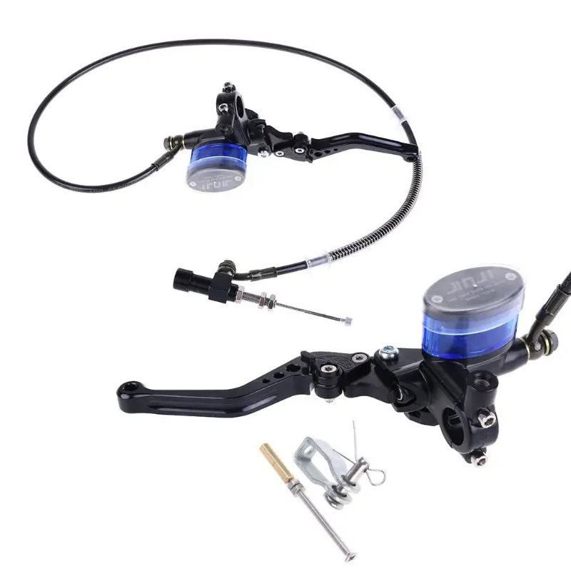 Motorcycle hydraulic clutch kit brake hose brake lever kit for Honda Yamaha Suzuki Kawasaki