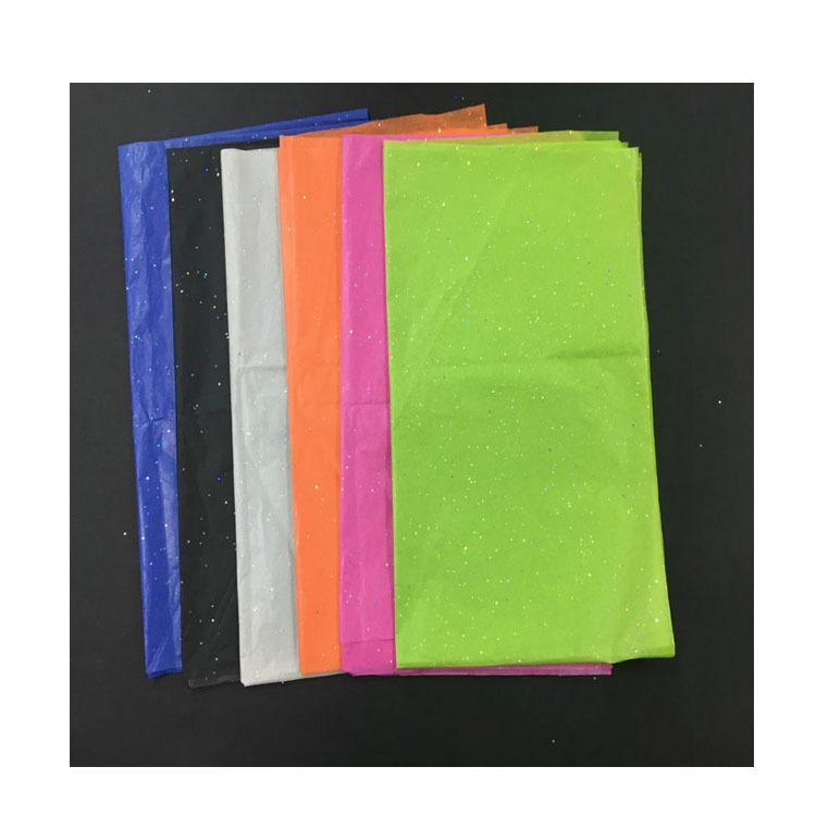 FSC雪梨纸印刷 棉纸彩色拷贝纸印刷蜡光纸 彩色烫金闪粉拷贝纸