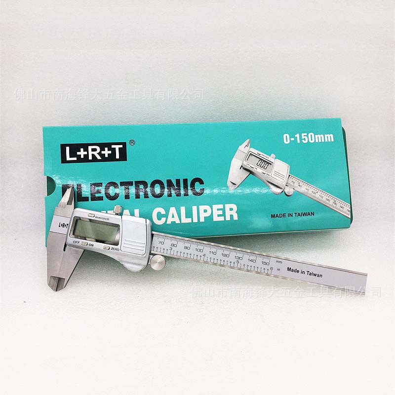 L+R+T数显卡尺0-150-200-300mm 不锈铁数显游标卡尺 电子数显卡尺