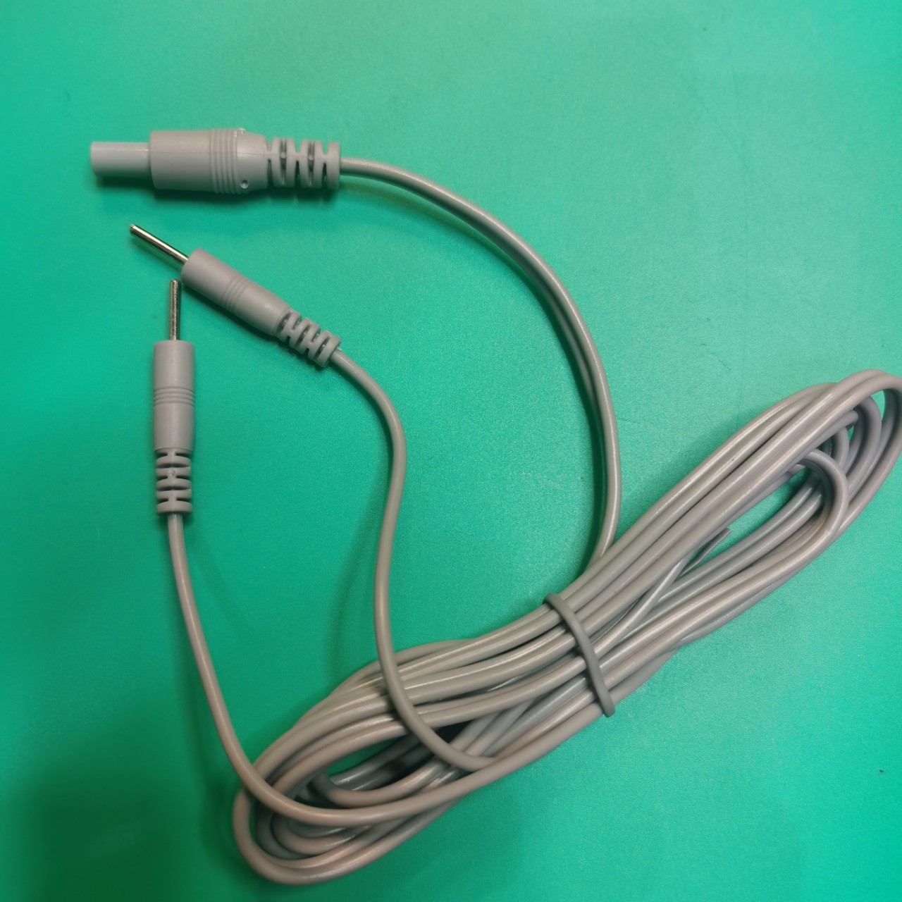 安规2.0dc电极公母转换理疗线+2.0dc热疗插座插孔线发热医疗线