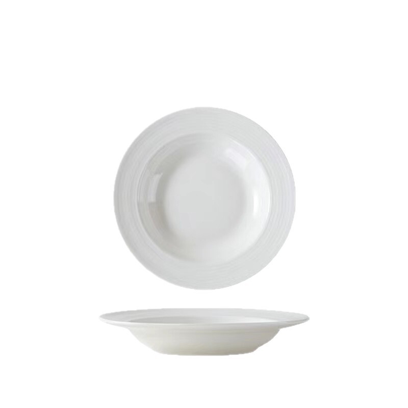 家用加厚8英寸大号陶瓷汤碗个性饭碗简约泡面碗加大餐具碗碟套装|undefined