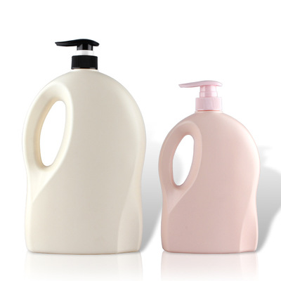 goods in stock 900ml Wash and care Shower Gel Fabric softener Plastic PE Pressing the bottle 1.8L capacity Washing liquid