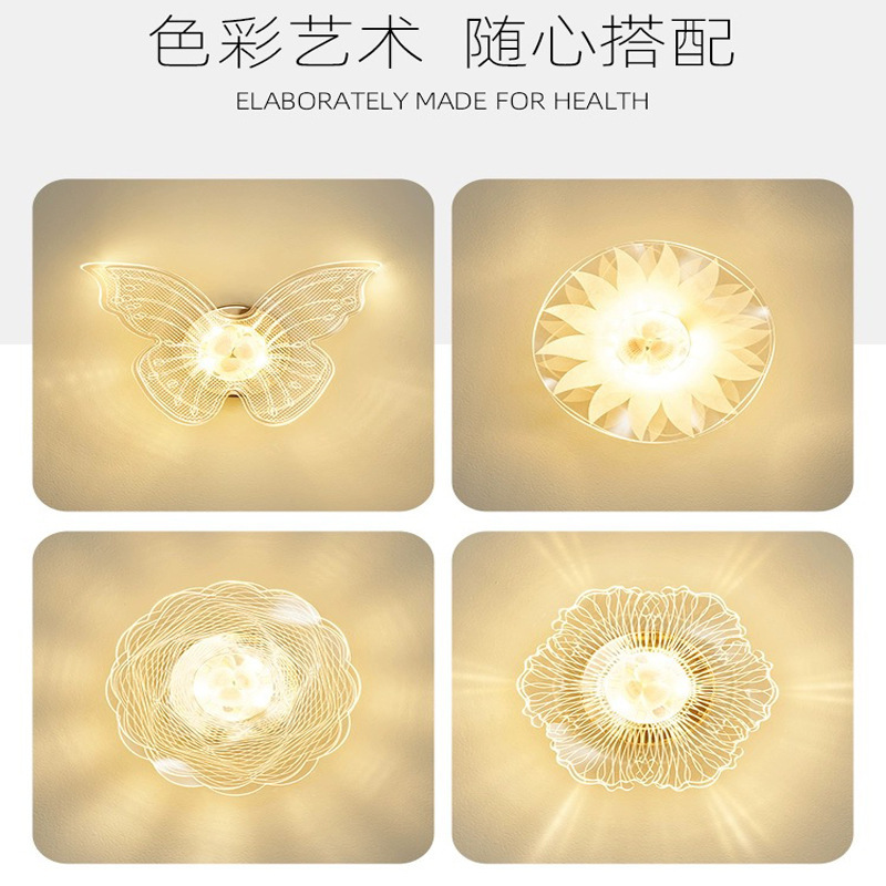 Luces de pasillo de mariposas Dormitorio de lujo ligero moderno pasillo pasillo lámpara de pared flor creativa guardarropa balcón luz LED ninguno