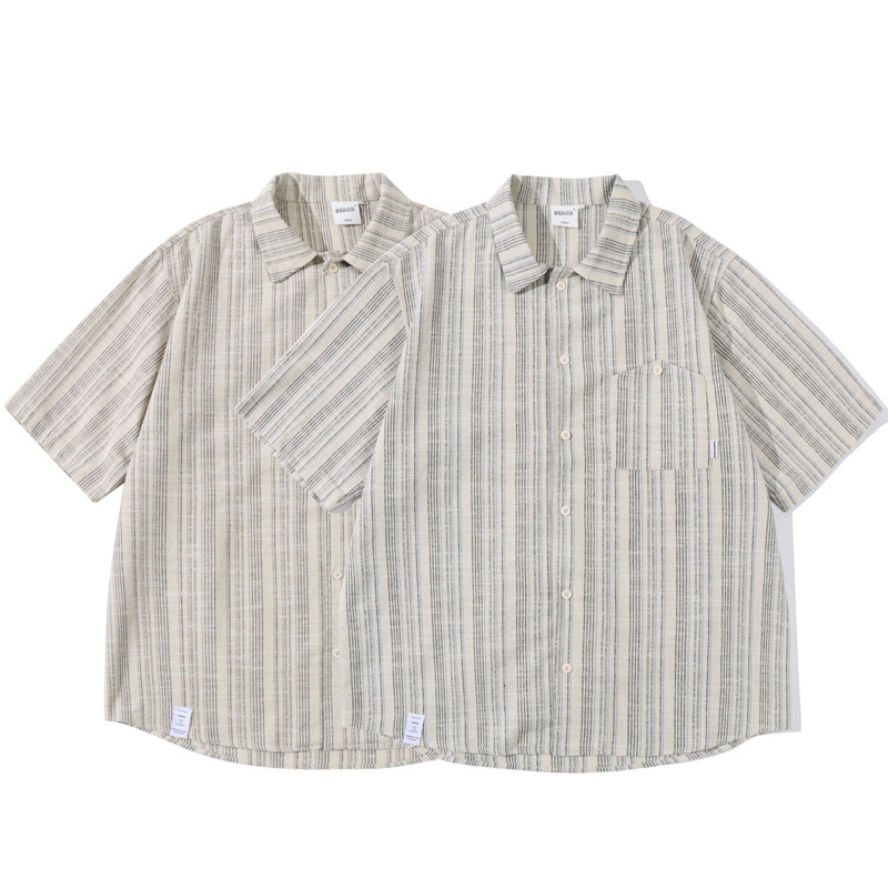 Japanese retro ethnic shirt