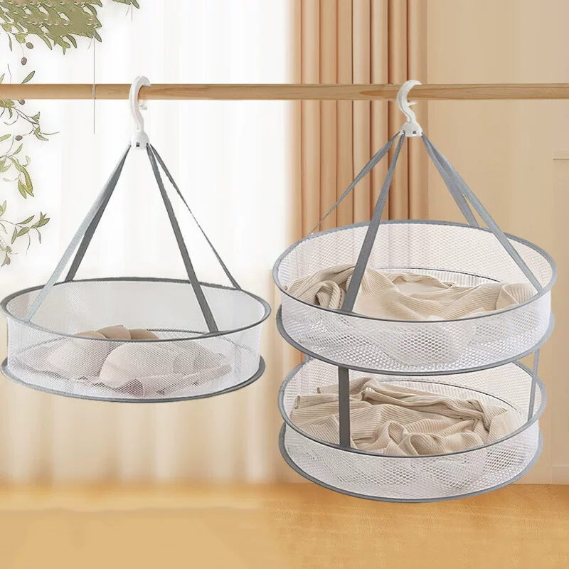 Double-layer foldable universal transformer, big laundry basket, underwear, socks, storage system, wholesale