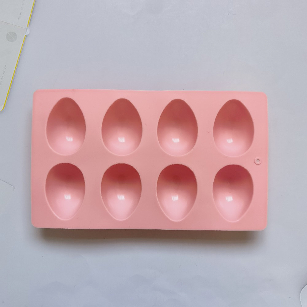 8 huevo de resurrección 216 molde de silicona pastel helado pudín molde de postre jabón utensilios