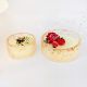 New diy drop mold round smooth simple wind gypsum aromatherapy candle bowl silicone mold wholesale