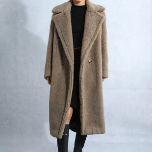 Spot seal high -end teddy bear profile coat female long female teddy loose fur hair thicker coat