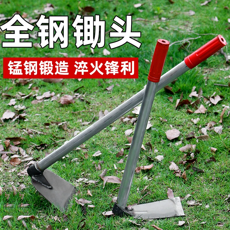 Стальные маленькие мотыги пропалывают грабли для выращивания овощей