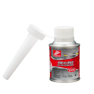 Haoshun Automobile Fuel Treasure Carbon Removal Cleaning Fuel Injector Automobile Octane Number Fuel Additive Cleaning Carbon (Motor gasoline additive) - good-shun-iron-can-100ml-pack