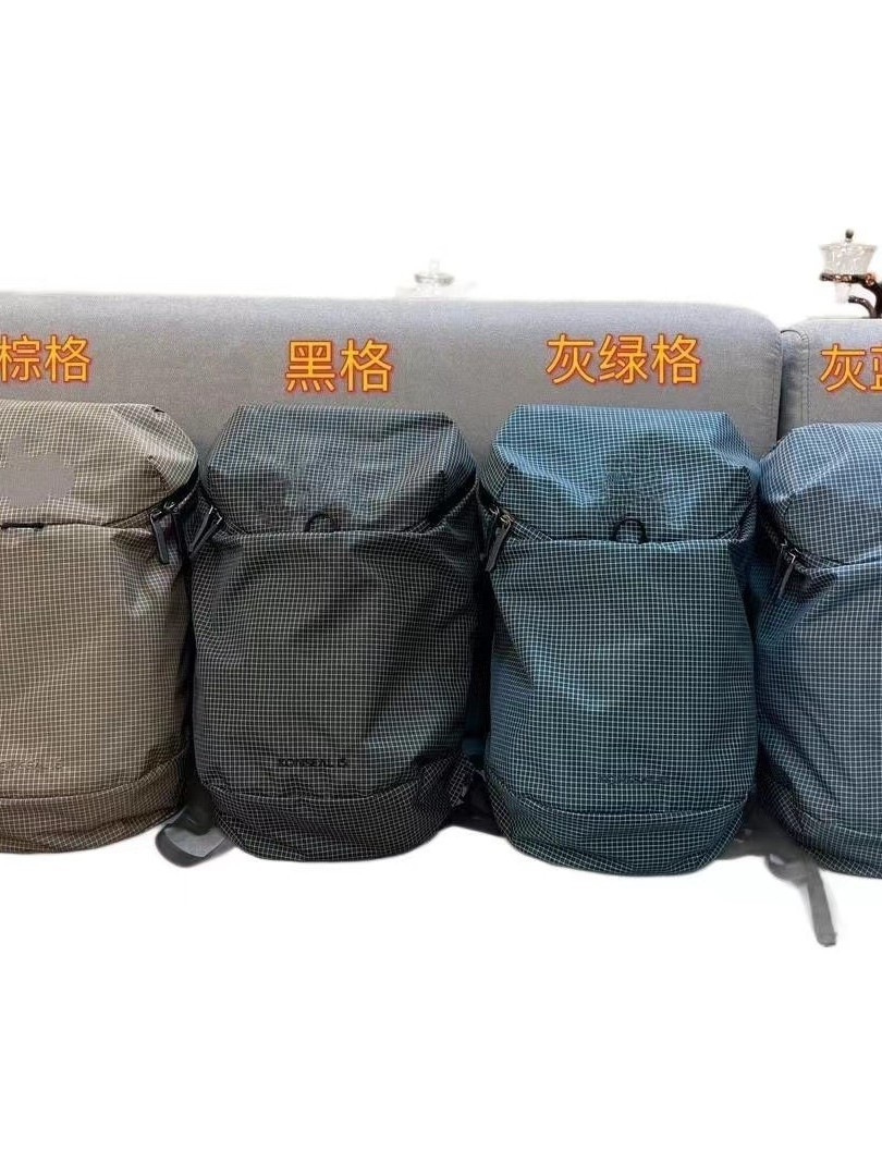 鳥家15L軽量化格子ランドセルアウトドアスポーツ防水潮牌刺繍登山減量防止水かけバック