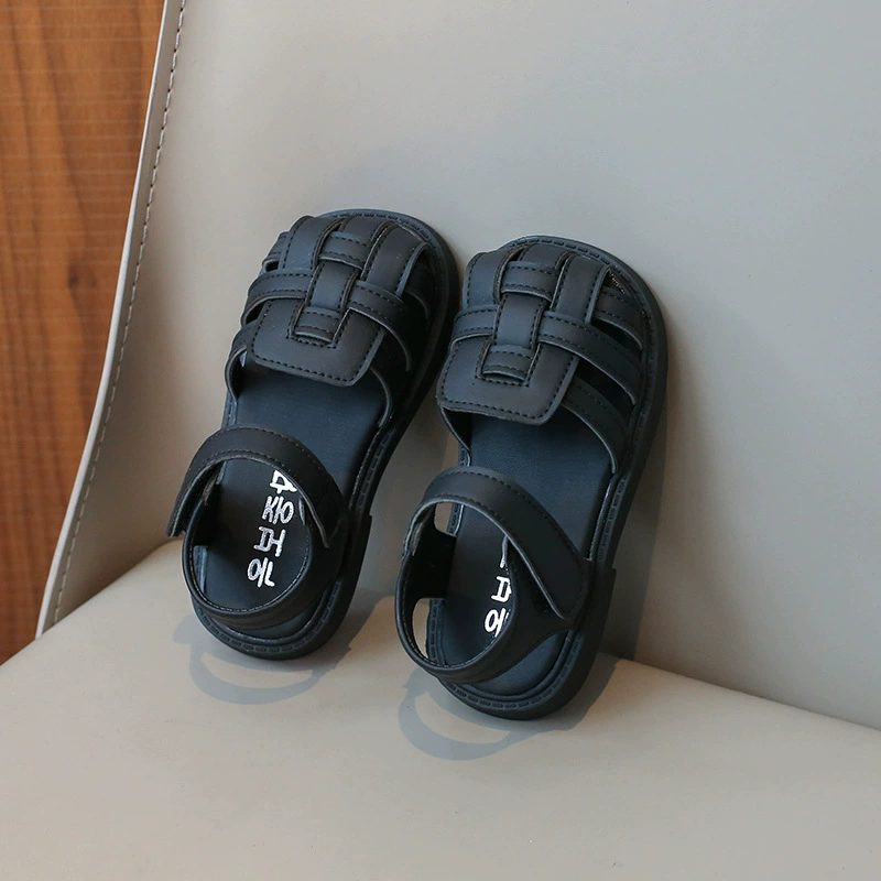 Children's summer sandals, woven shoes for princess, Korean style, 2024 years, 3-6 years