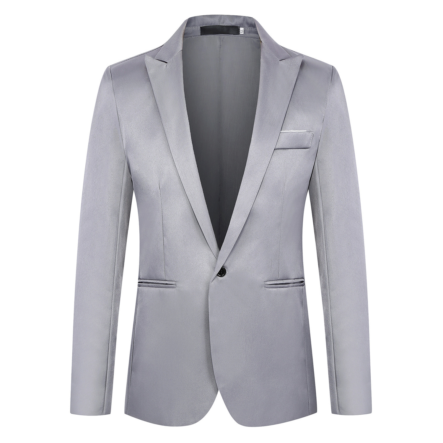 2024 primavera y otoño nueva moda para hombres, un botón, chaqueta de traje pequeño casual, chaqueta, traje coreano, cabello de una pieza