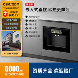 嵌入式压缩机制冷直饮机内嵌式速热管线机家用即热抽桶装水净水器