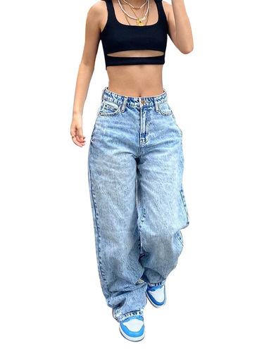 Women's Fashionable Slimming Denim Pants for European and American Cross-border E-commerce Supply