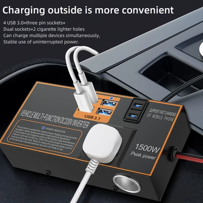 Mobil şarj cihazları 220v High Power Universal