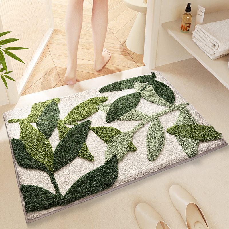 Piccolo tappeto da bagno antiscivolo assorbente per la casa_voghion.com