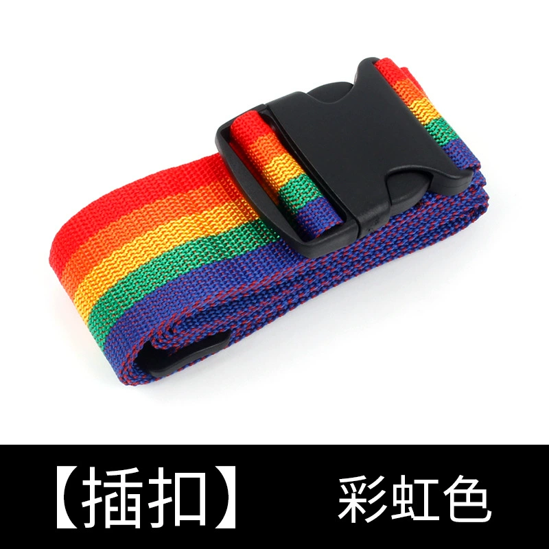 Luggage strap 5×200 cm, elastic buckle strap for suitcase, adjustable colorful bands