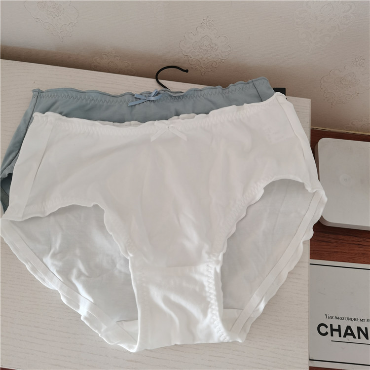Foreign Trade Single Lady plus fertilizer to increase underwear cotton package hip 200kg large size live supply a generation of hair