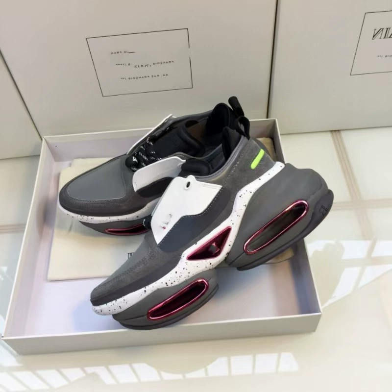 Модная повседневная спортивная обувь женская 2024 внешняя торговля пуля с круглой головой шнуровка