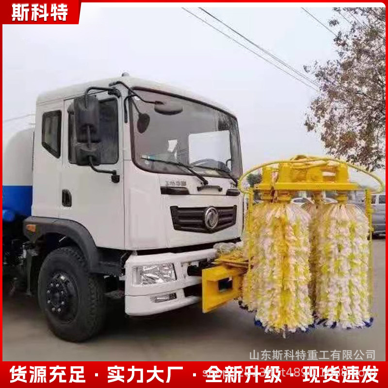 高速护栏清洗机护栏清洗机滚刷市政道路全自动围挡护栏扫刷毛刷辊