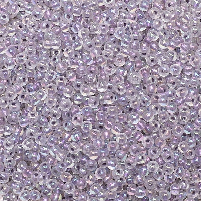 2 - 4mm accesorios de collar de pulsera caseros DIY hechos a mano con cuentas de arroz de núcleo teñido de cuentas de color mágico súper excelente