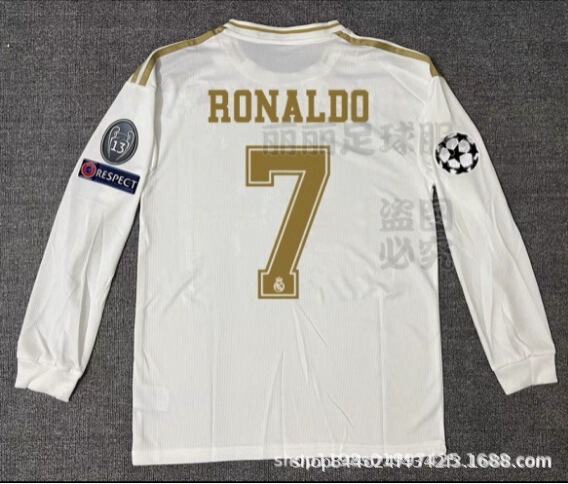 レアル・マドリード レトロジャージコレクション 半袖ファンバージョン 長袖 ロナウド・ロモス・クロス サッカーユニフォーム 工場直販|undefined