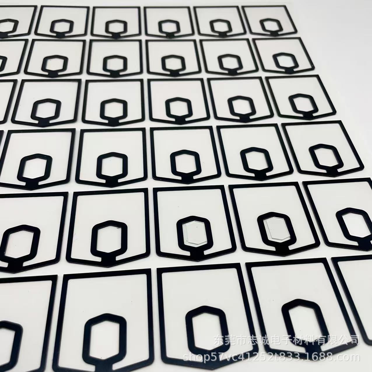 丝网印刷工艺 液晶屏数字显示 透明视窗保护PC镜片 背面边框背胶