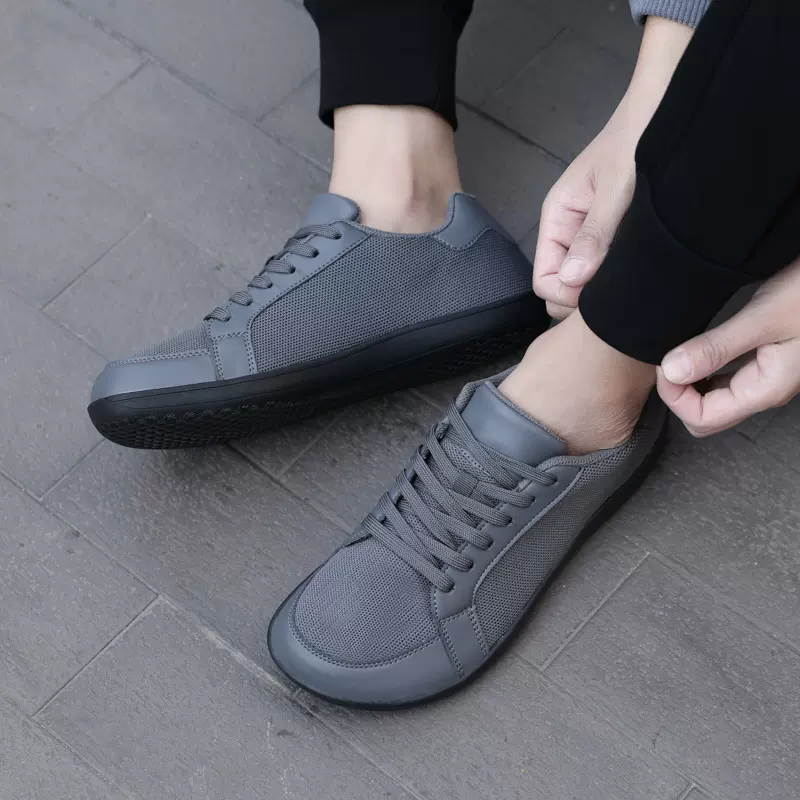 2025新款男士休闲透气赤足宽头鞋户外攀岩骑行跑步轻便运动鞋