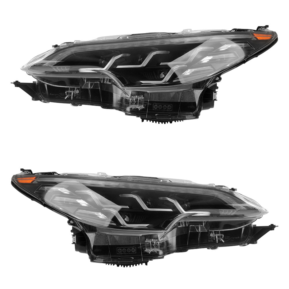 Aplicable a la renovación del conjunto de faro Toyota Pathfinder, faro LED de dirección de corriente, luz diurna de renovación y actualización