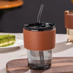 Creative Bamboo-Style Cup Small Gift Wholesale | Glass Cups for Giveaways | Instagram-Worthy Opening Event Mugs with Stunning Aesthetic Designs
