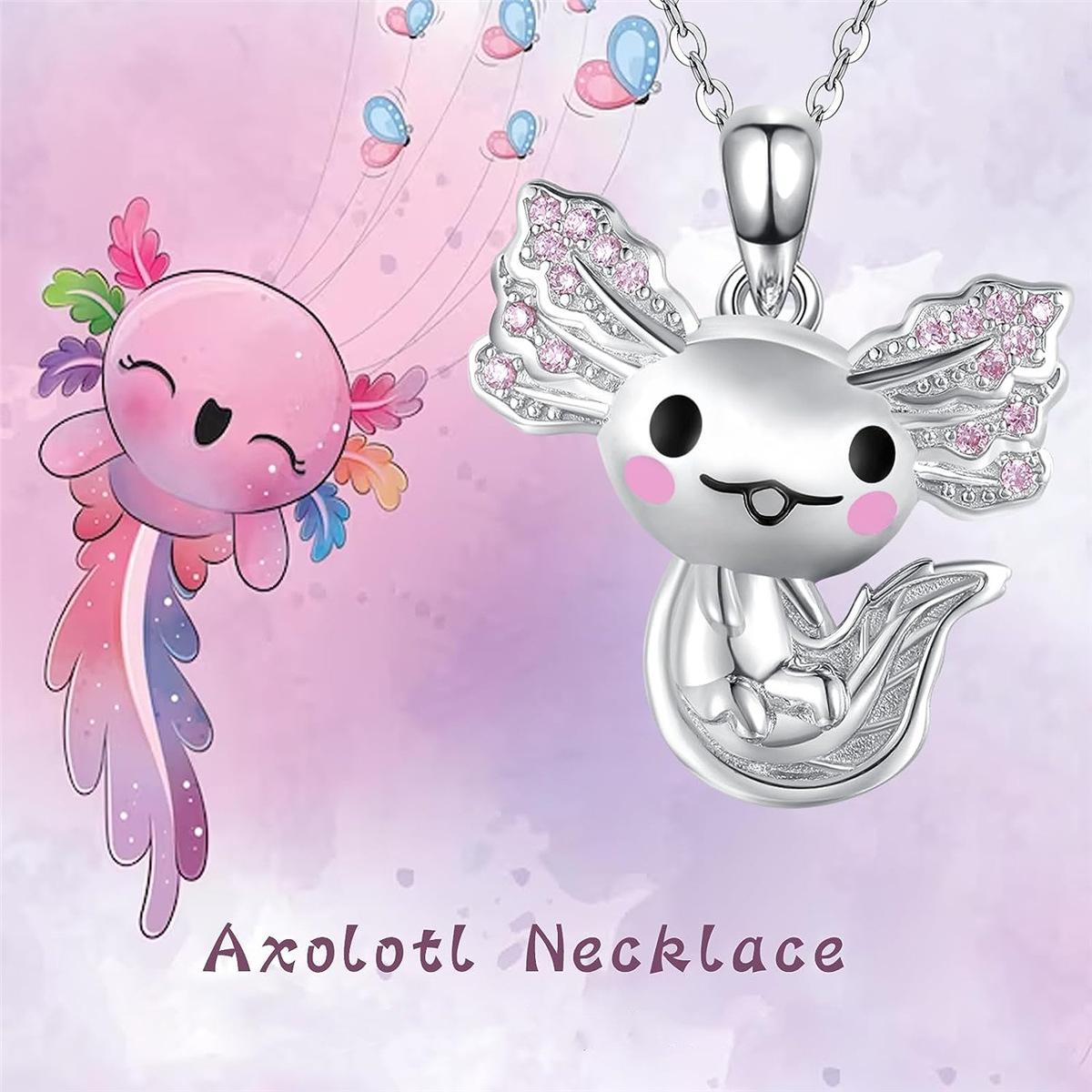 Cross-Border Hot-Selling Niche Hot Style Cute North American Pendant Necklace European and American Fashion Versatile Women's Accessories Gift